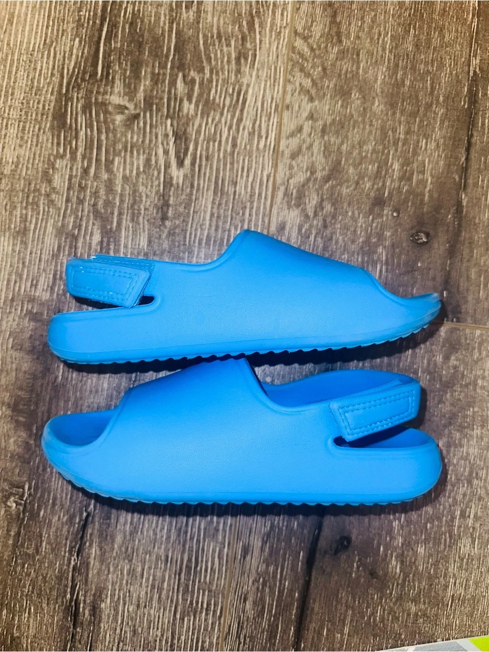 Cat & Jack Toddler Boys Blue Footbed Sandals -